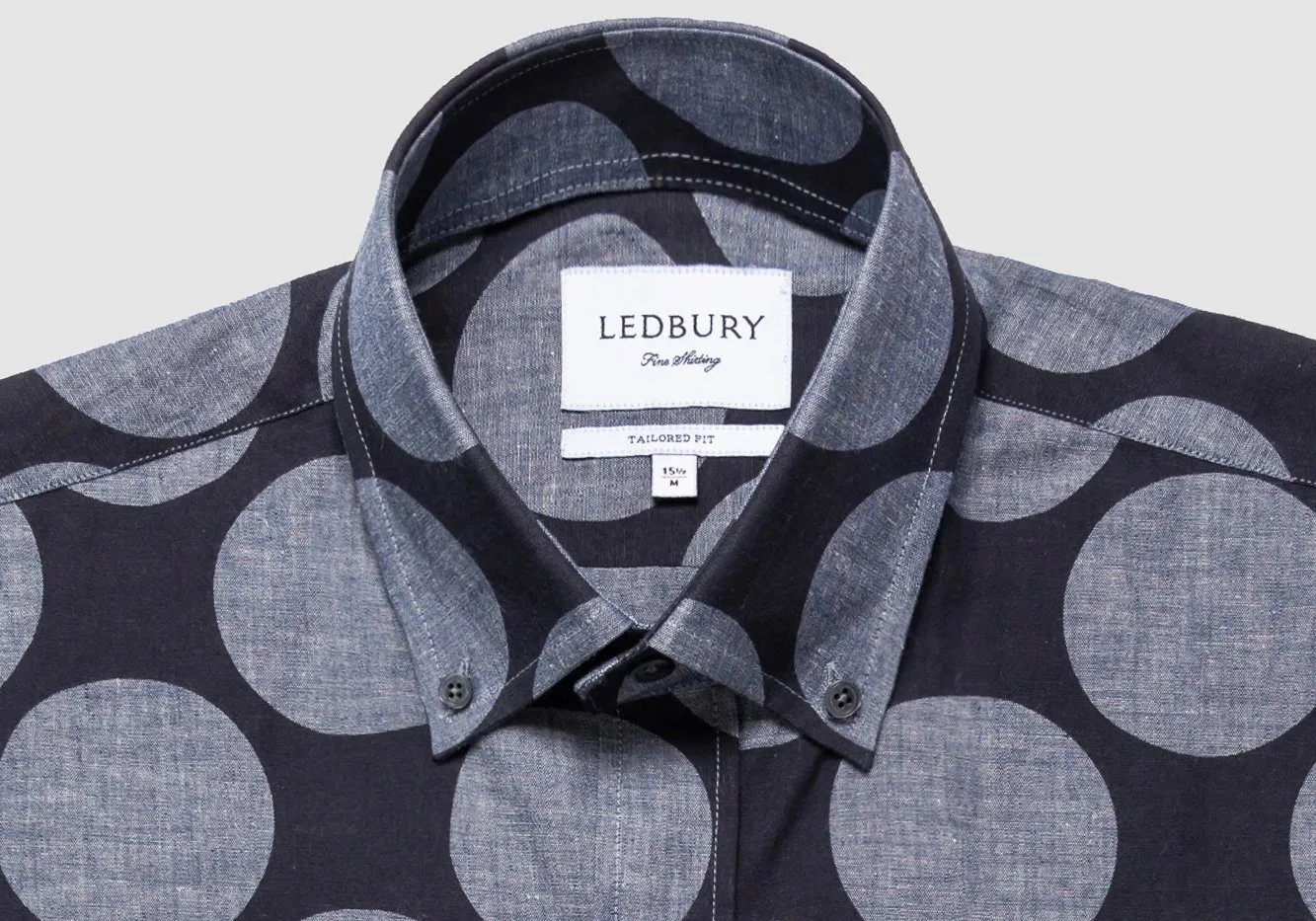 The Navy Foundry Print Casual Shirt