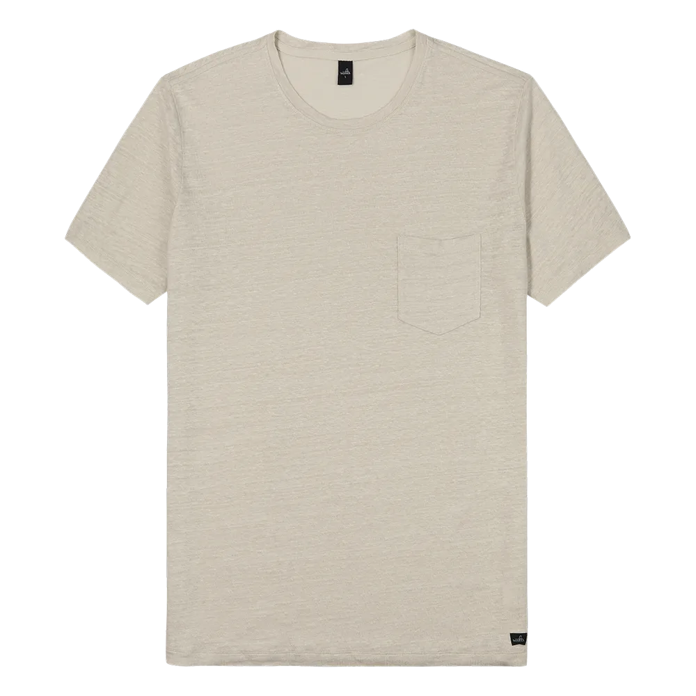 WAHTS Reese Pocket Tee Sand