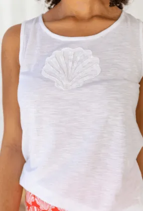 West Indies Wear Seashell Tank Top