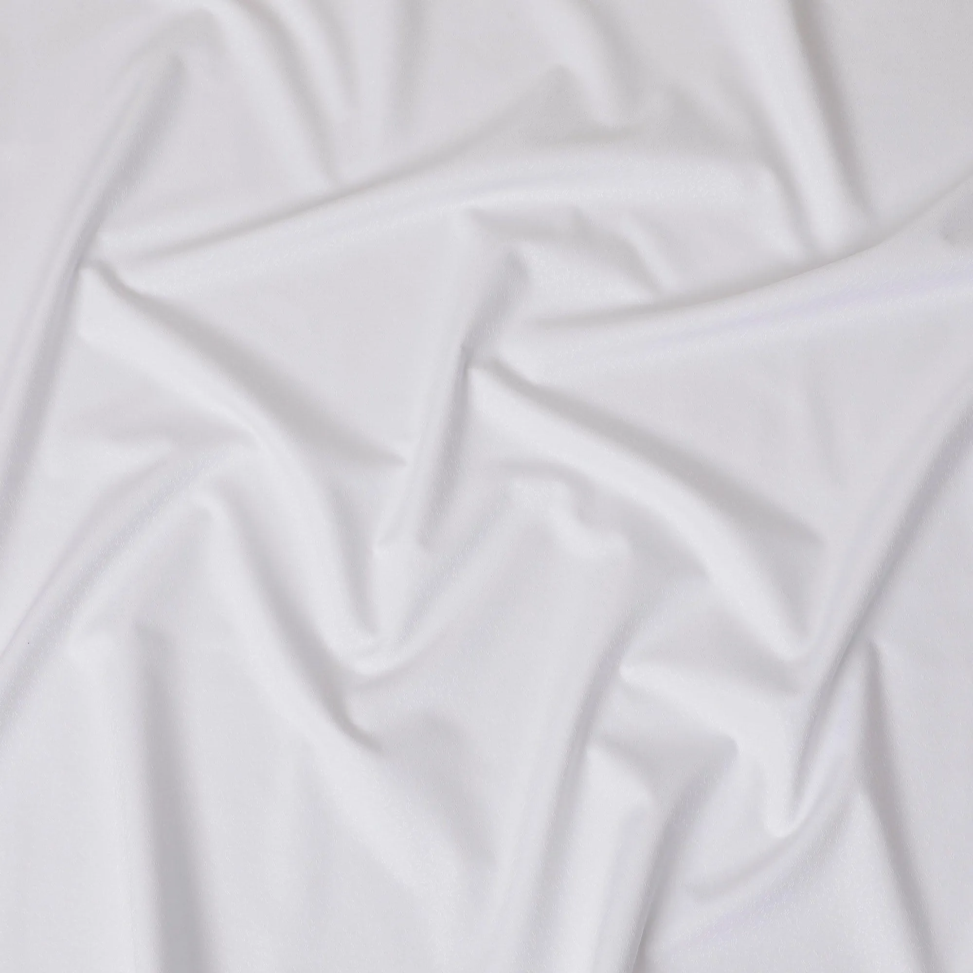 White Premium pure 100% Swiss cotton shirting fabric with same tone jacquard in fancy design-D14671