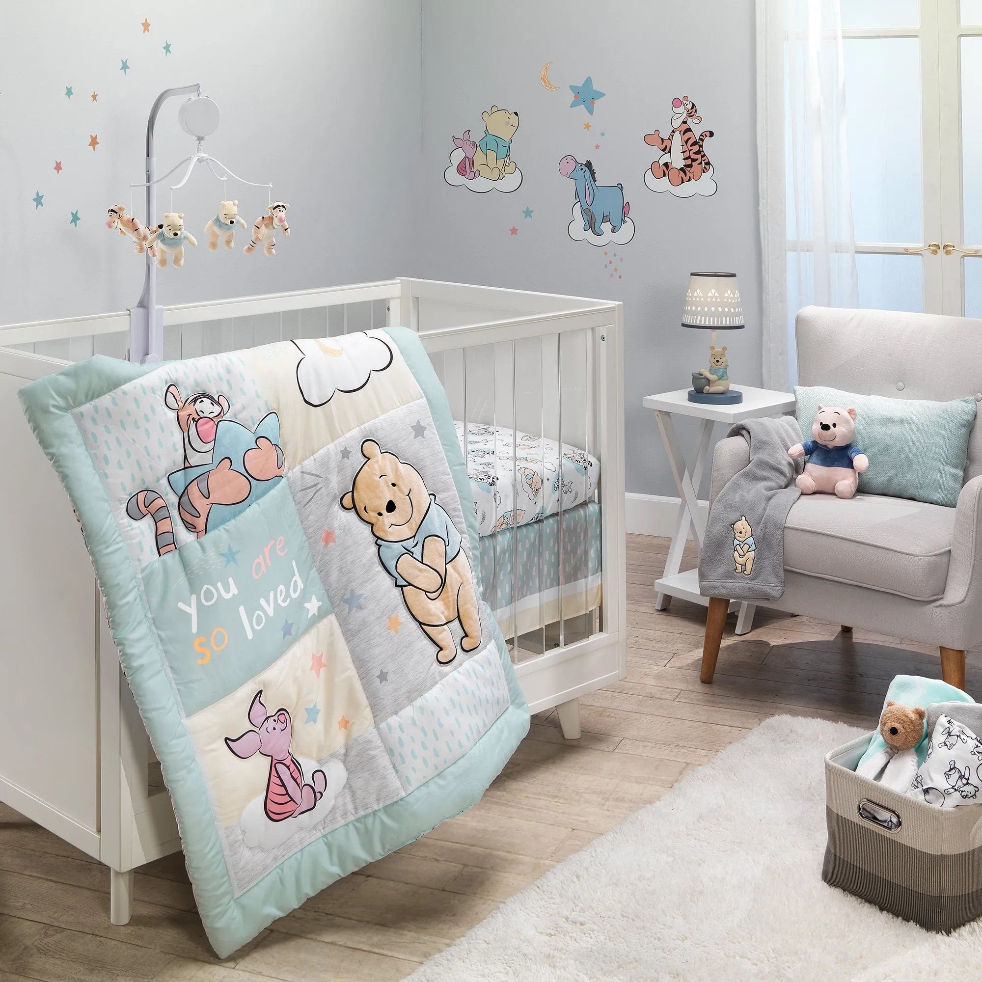 Winnie the Pooh Hugs Musical Baby Crib Mobile