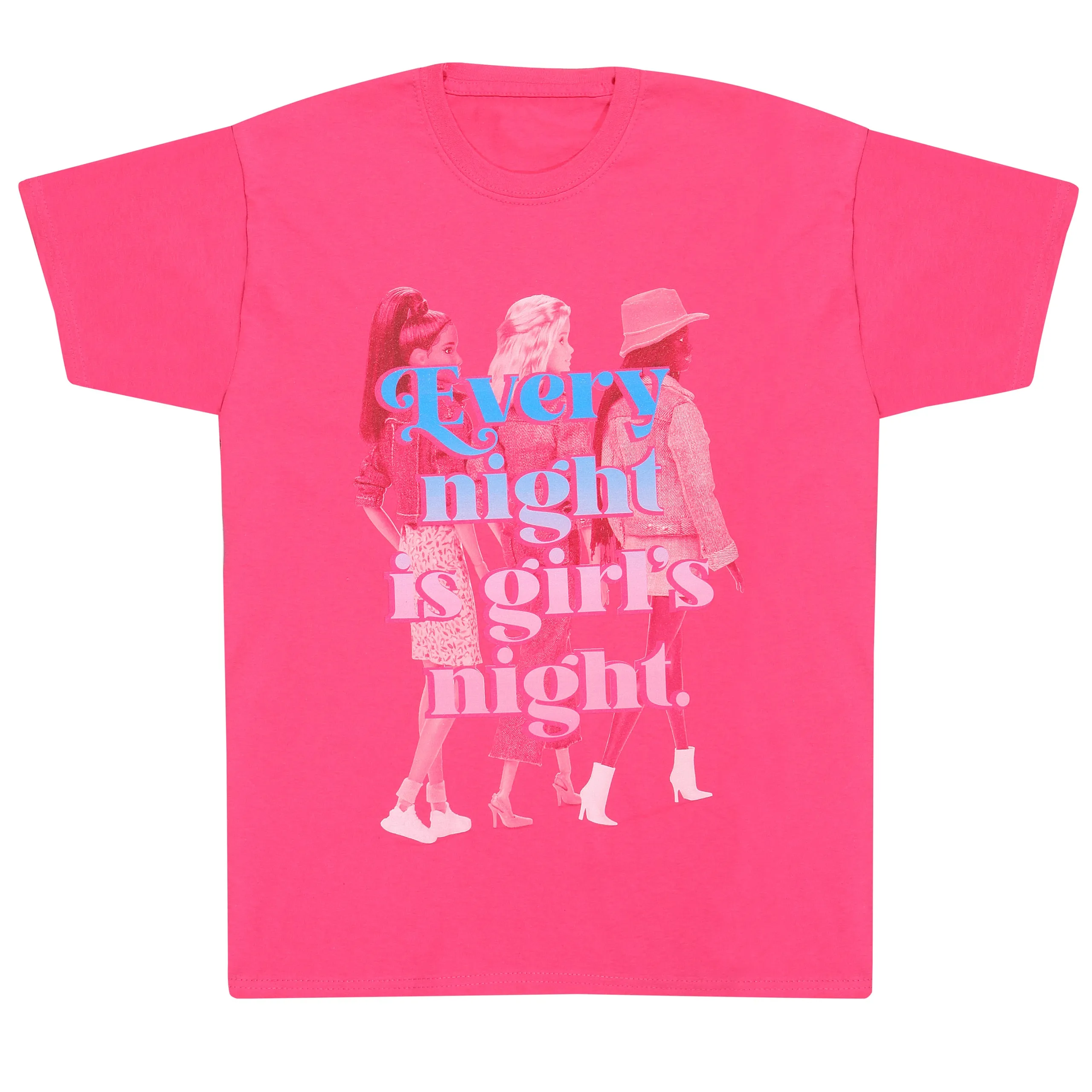 Womens Barbie Girls Night T-Shirt