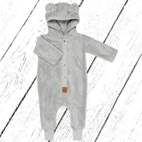 Zezuzulla Overall Eared Jumpsuit Fuzzy Grey